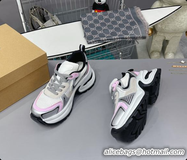 Good Product Gucci CC Chunky Sneaker Pink 60701602