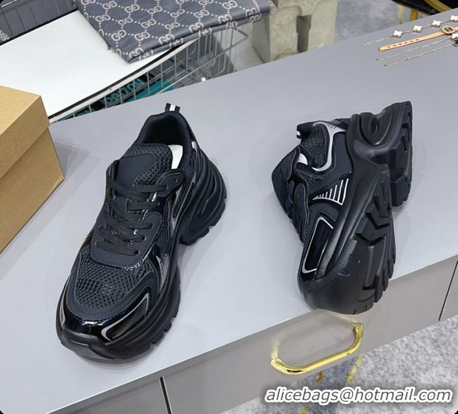 Best Product Gucci CC Chunky Sneaker Black 60701602