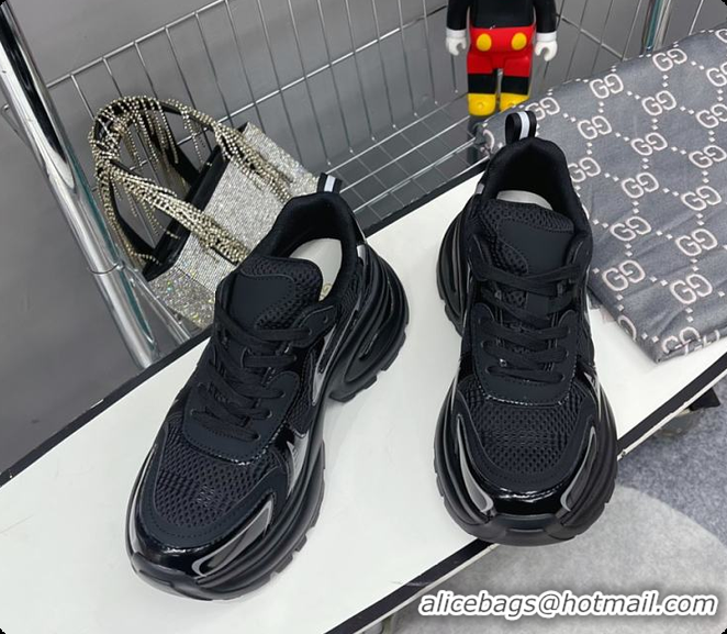 Best Product Gucci CC Chunky Sneaker Black 60701602