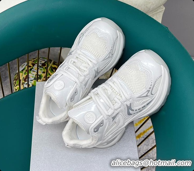 Best Price Gucci CC Chunky Sneaker White 60701602