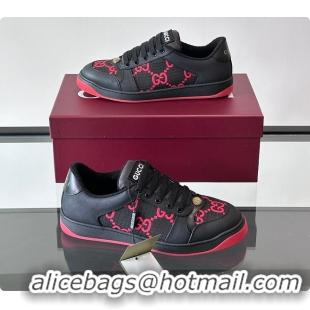Grade Quality Gucci New Spring Black Red Sneakers 60701606