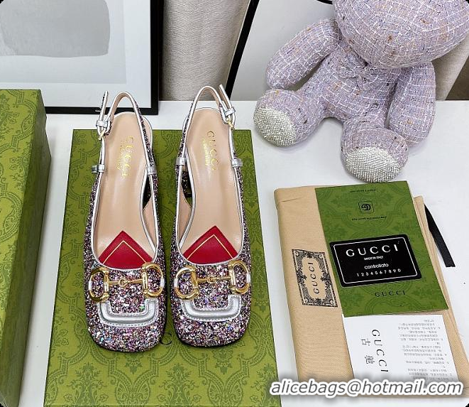 Durable Gucci Lovelight Crystal High Pumps - Multicolour 60701608