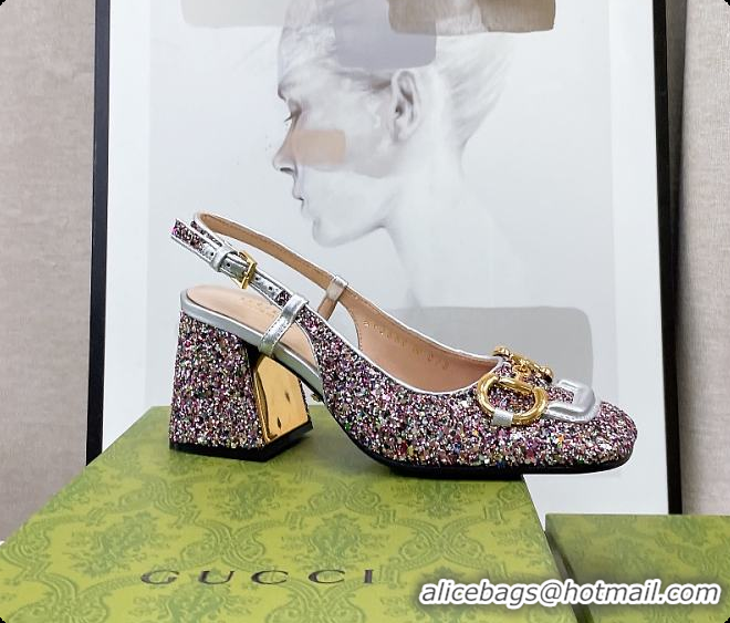 Durable Gucci Lovelight Crystal High Pumps - Multicolour 60701608