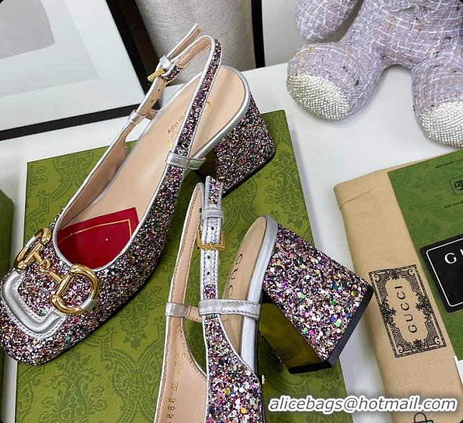 Durable Gucci Lovelight Crystal High Pumps - Multicolour 60701608