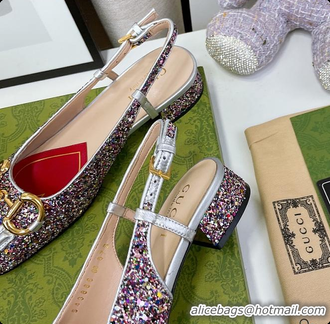 Classic Hot Gucci Lovelight Crystal Pumps - Multicolour 60701609