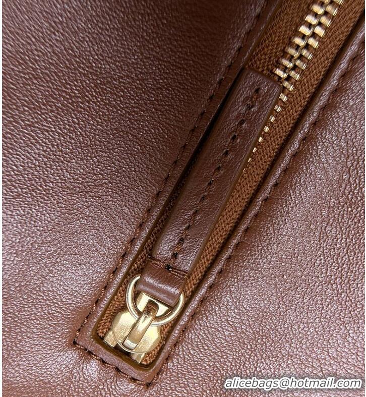 Buy Discount Chanel Metiers d'art Maxi Flap bag Suede Calfskin & Gold-Tone Metal CH5897 Camel 2026