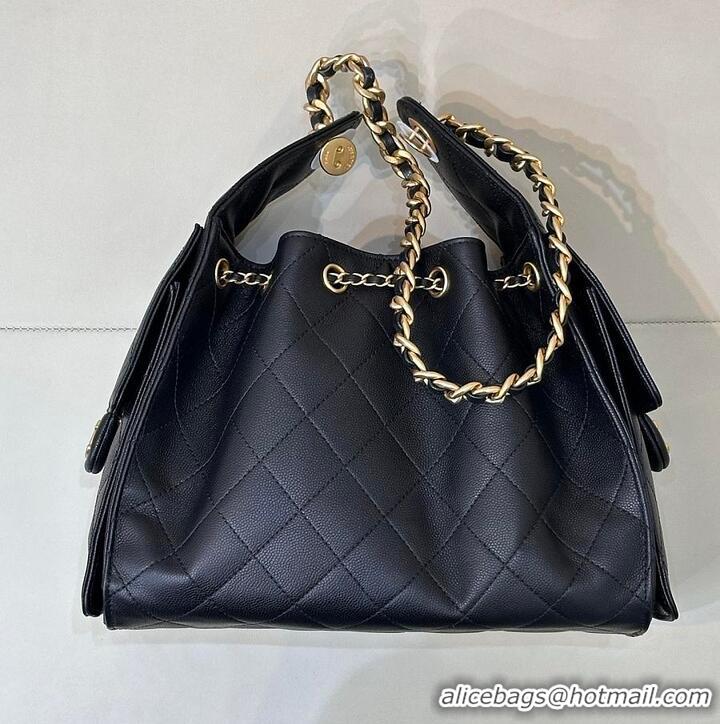 Fashion Cheap Chanel 25 SMALL HANDBAG Grained Calfskin & Gold-Tone Metal CH5898 Black 2026
