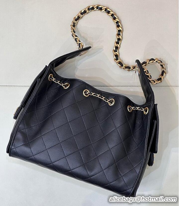 Fashion Cheap Chanel 25 SMALL HANDBAG Grained Calfskin & Gold-Tone Metal CH5898 Black 2026