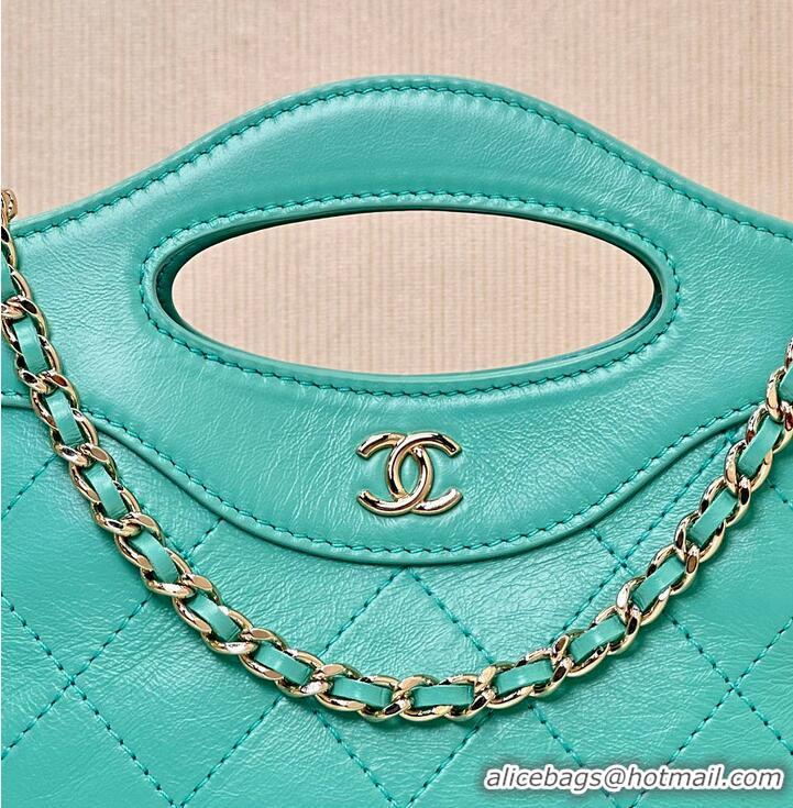 Buy Promotional Chanel 31 Nano Shopping Bag CH5899 Tiffany Blue 2026