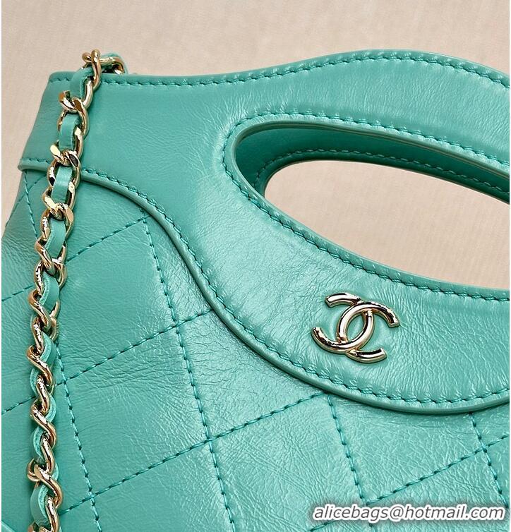 Buy Promotional Chanel 31 Nano Shopping Bag CH5899 Tiffany Blue 2026