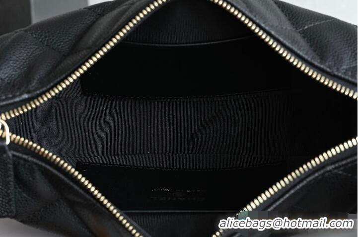 Good Quality Chanel Clutch With Chain Grained Calfskin CH59902 Black 2026