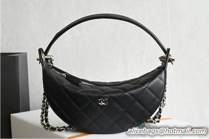 Good Quality Chanel Clutch With Chain Grained Calfskin CH59902 Black 2026