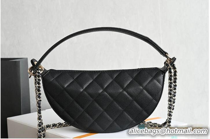 Good Quality Chanel Clutch With Chain Grained Calfskin CH59902 Black 2026