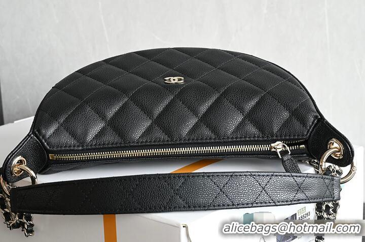 Good Quality Chanel Clutch With Chain Grained Calfskin CH59902 Black 2026