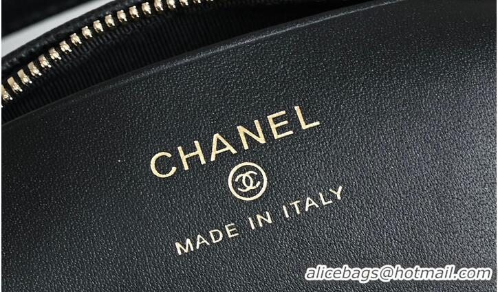 Good Quality Chanel Clutch With Chain Grained Calfskin CH59902 Black 2026