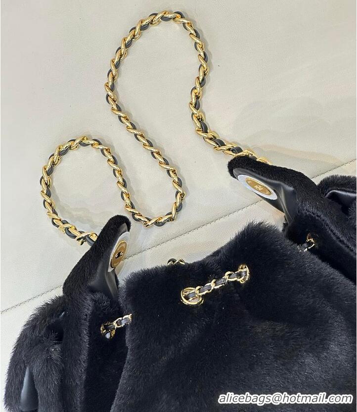 Top Quality Chanel 25 Mini Handbag Metiers D'art Lambskin & Gold-Tone Metal AS5631 Black 2026
