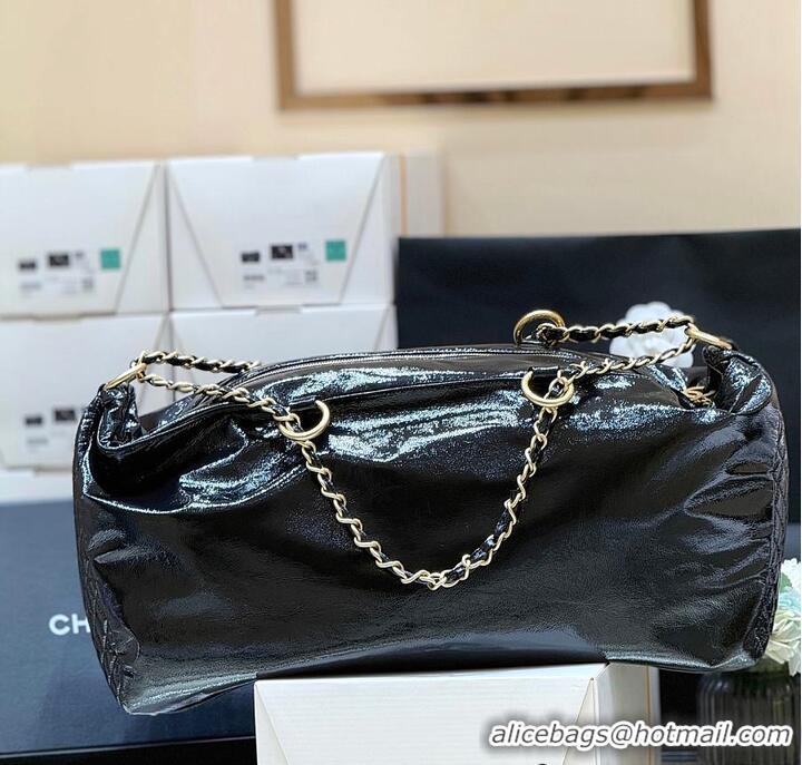 Traditional Specials Chanel Patent Vinyl Rock and Chain Bag CH59904 Black 2026