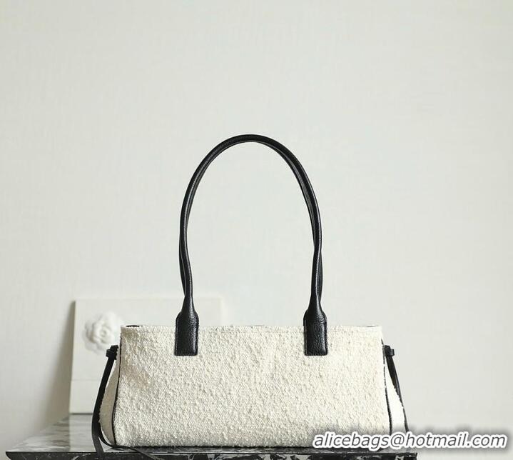 Famous Brand Chanel SMALL SHOPPING BAG Grained Calfskin Boucle Urban Essentials CH59905 Black Spring Summer 2026