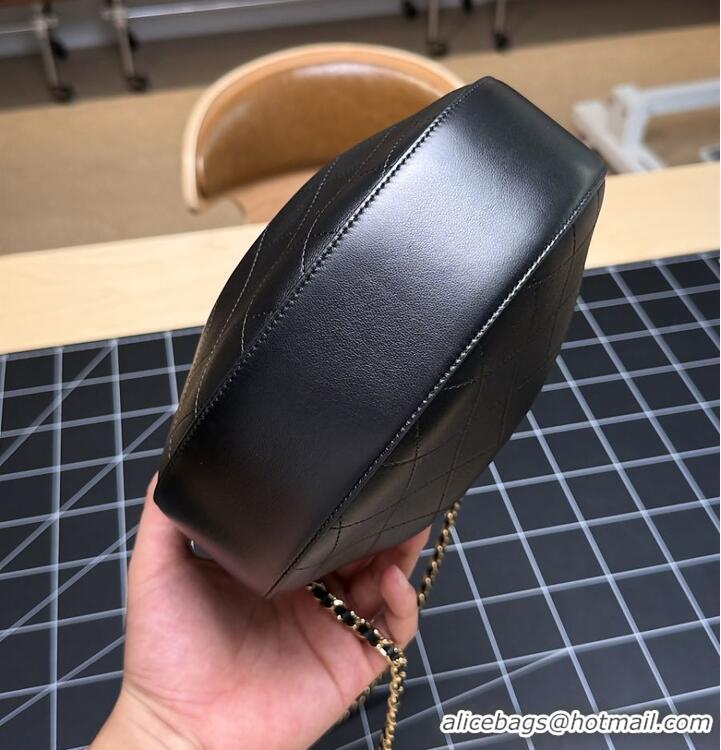 Top Quality Chanel Clutch with chain Lambskin & Gold-Tone Metal CH59908 Black Fall Winter 2026 Pre-Collection