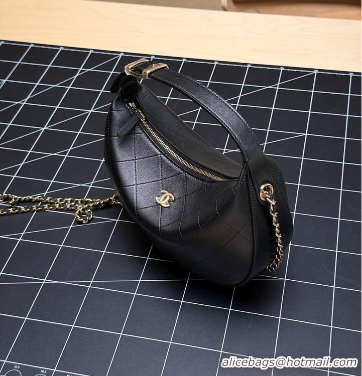 Top Quality Chanel Clutch with chain Lambskin & Gold-Tone Metal CH59908 Black Fall Winter 2026 Pre-Collection