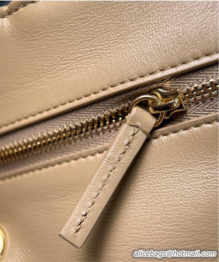 Discount Chanel MINI FLAP BAG Suede Calfskin & Gold-Tone Metal CH59908 Dark Beige FALL WINTER 2026 PRE-COLLECTION