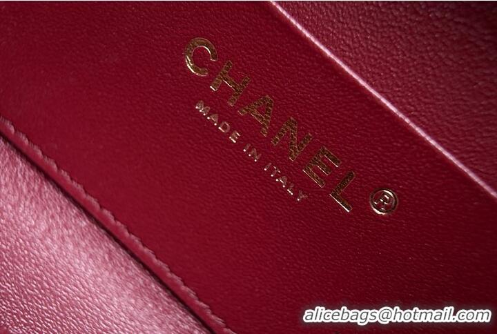 Top Quality Chanel Metiers D'art  Clutch with Leather Strap Crocodile Embossed Calfskin & Gold-Tone Metal CH59910 Black 