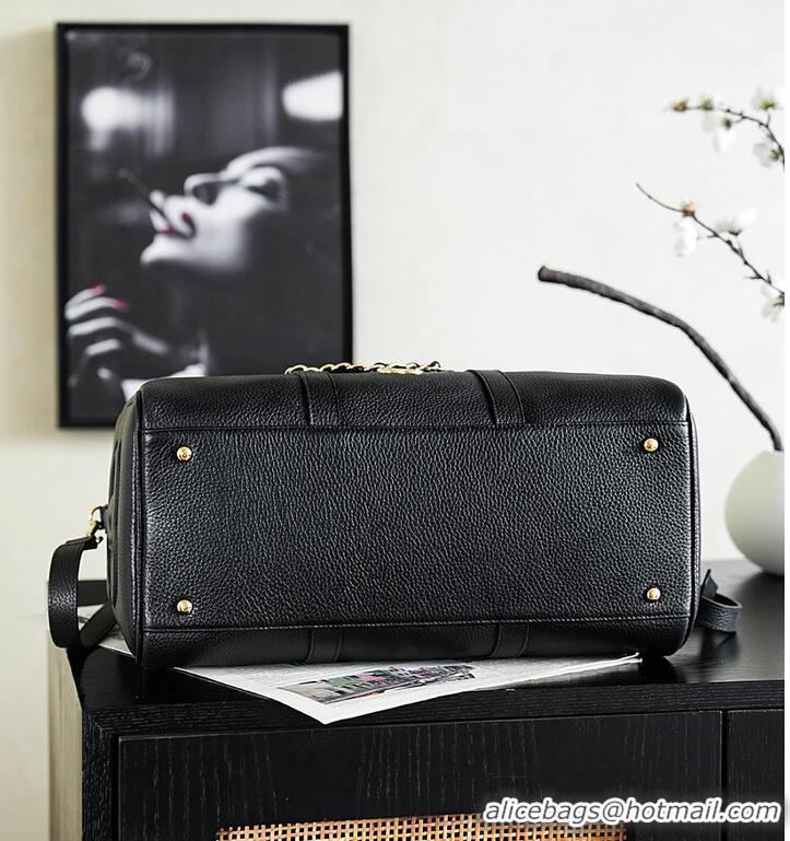 New Discount Chanel Duffle Bag Grained Calfskin & Gold-Tone Metal CH59912 Black Cruise 2026/2027