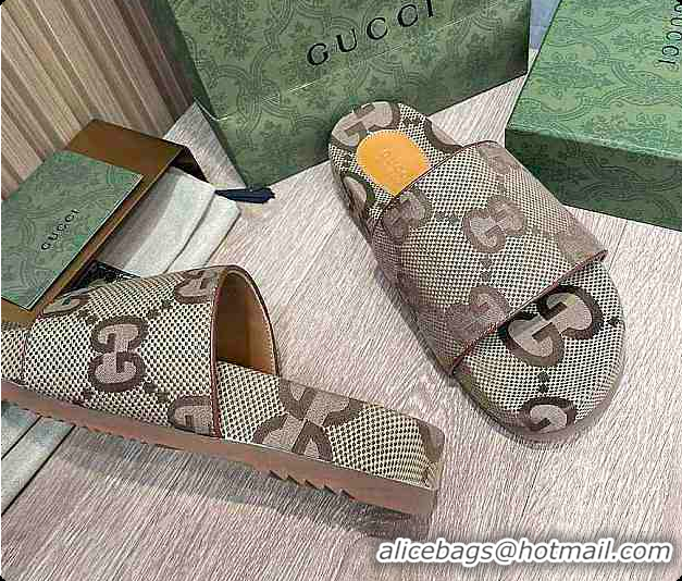 Stylish Gucci Platform Sandals Slippers 60702015