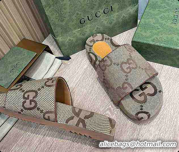 Stylish Gucci Platform Sandals Slippers 60702015