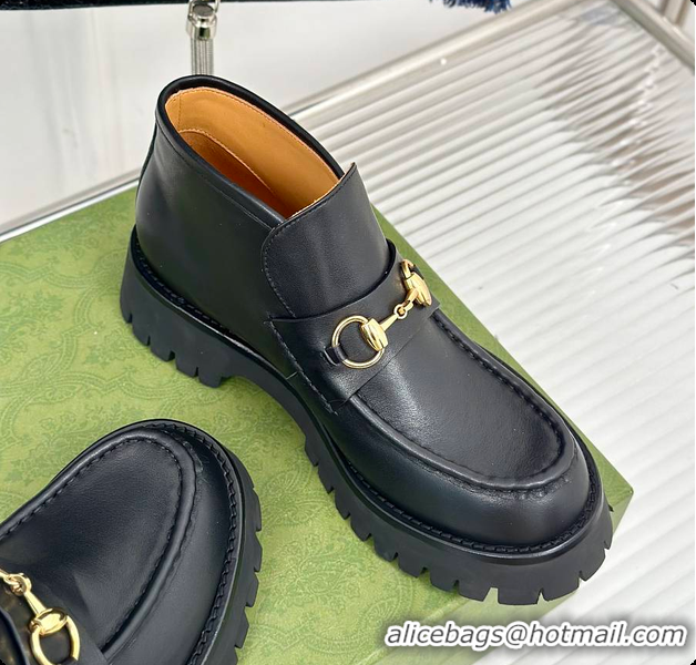 Hot Style Gucci Loafer Horsebit Black 60702021