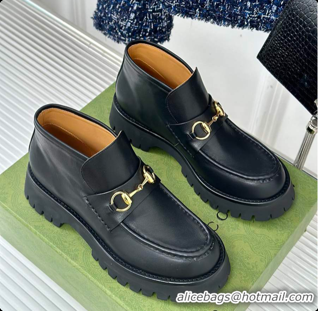 Hot Style Gucci Loafer Horsebit Black 60702021