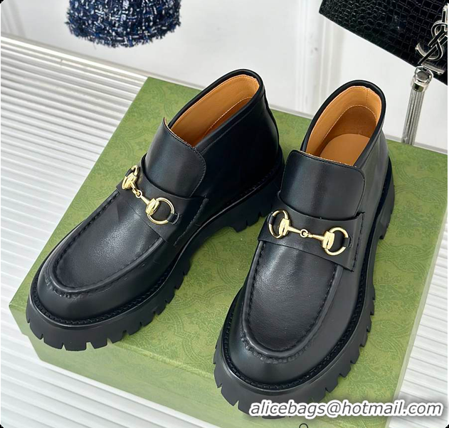 Hot Style Gucci Loafer Horsebit Black 60702021