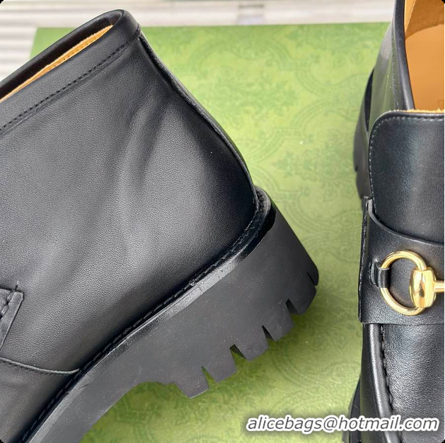 Hot Style Gucci Loafer Horsebit Black 60702021