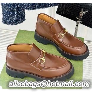 Good Looking Gucci Loafer Horsebit Brown 60702101