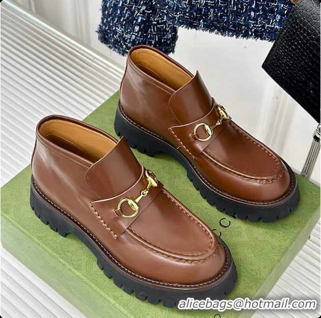 Good Looking Gucci Loafer Horsebit Brown 60702101