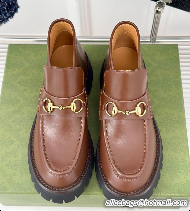 Good Looking Gucci Loafer Horsebit Brown 60702101