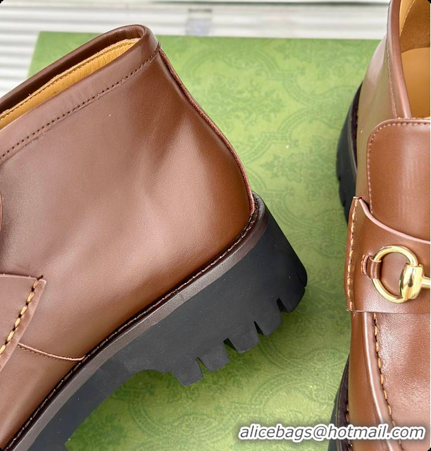 Good Looking Gucci Loafer Horsebit Brown 60702101