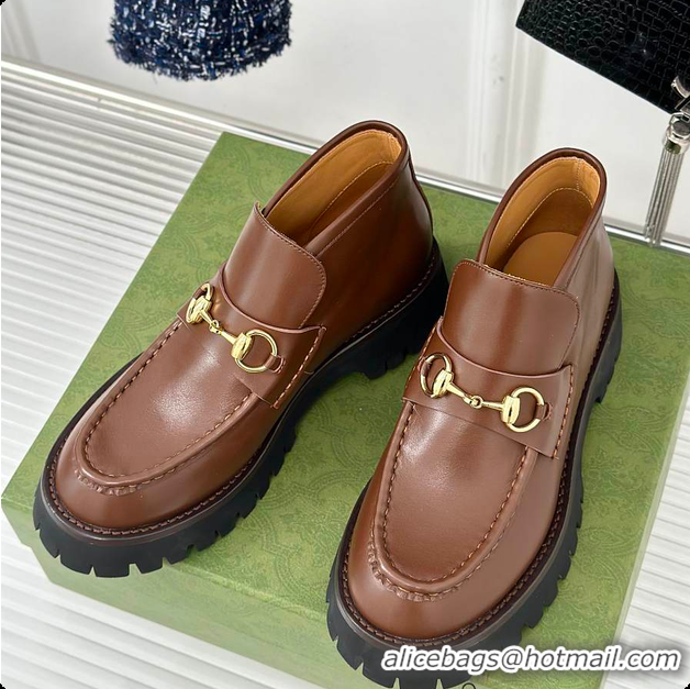 Good Looking Gucci Loafer Horsebit Brown 60702101