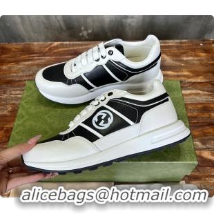 Buy Discount Gucci Logo White Sneaker 0702103
