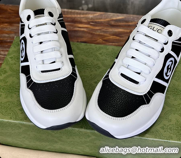 Buy Discount Gucci Logo White Sneaker 0702103
