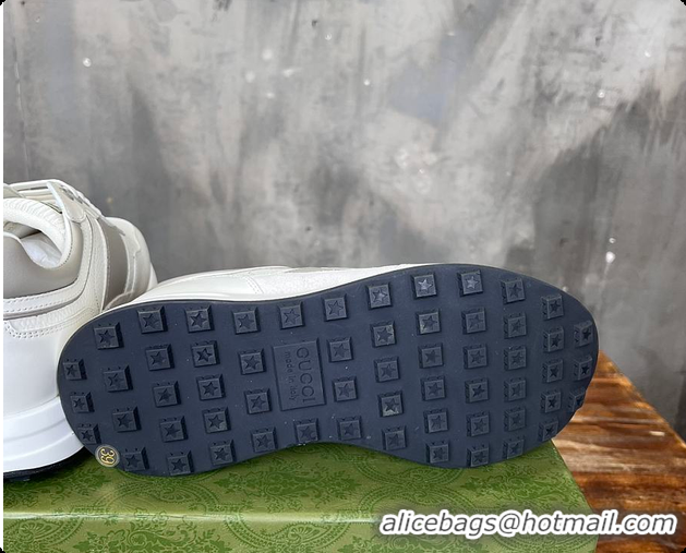 Most Popular Gucci Logo Grey Sneaker 0702103
