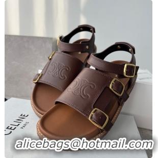 Best Price Celine Roman Triomphe Platform Sandals 0702112