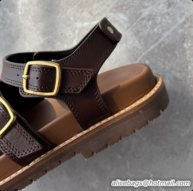 Best Price Celine Roman Triomphe Platform Sandals 0702112