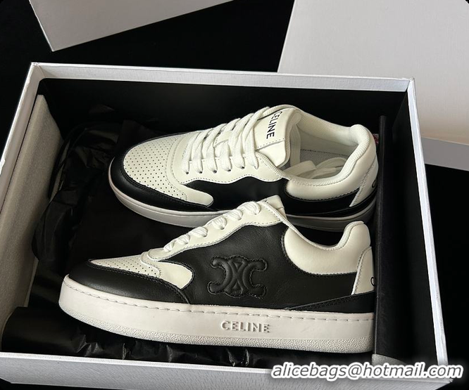 Popular Style Celine Sneakers White Black 0702120
