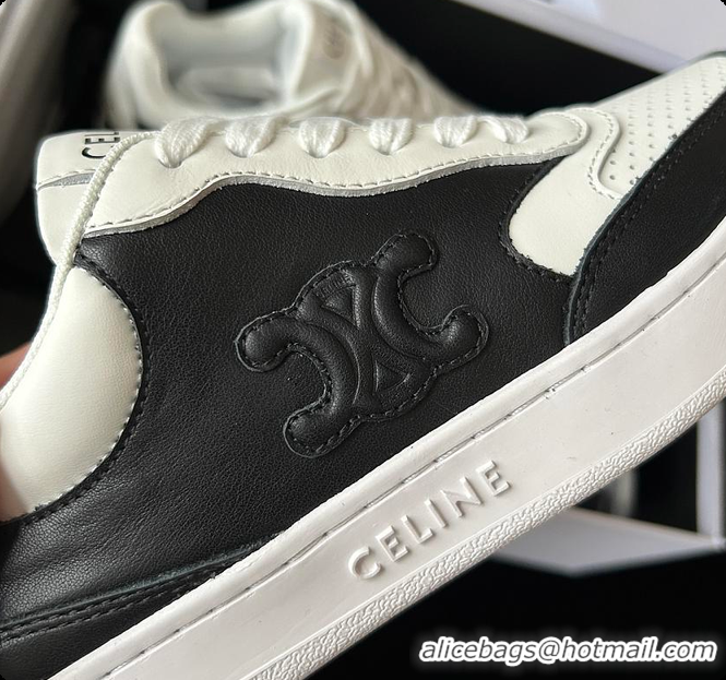 Popular Style Celine Sneakers White Black 0702120
