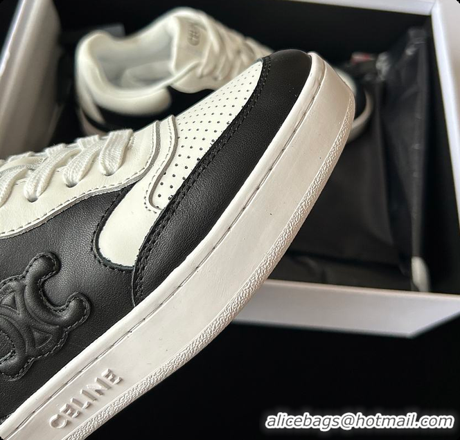 Popular Style Celine Sneakers White Black 0702120