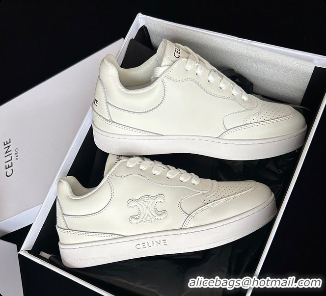 Shop Duplicate Celine Sneakers Cream 0702120