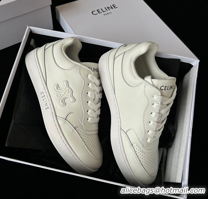 Shop Duplicate Celine Sneakers Cream 0702120