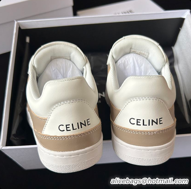 Buy Discount Celine Sneakers White Brown 0702120