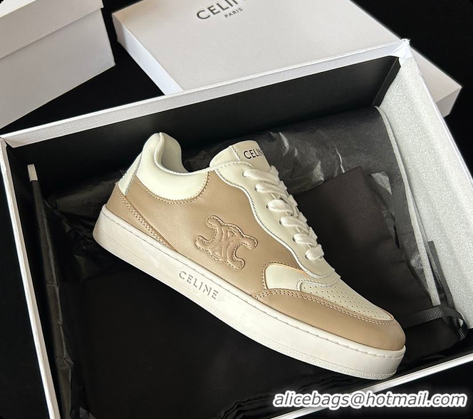 Buy Discount Celine Sneakers White Brown 0702120